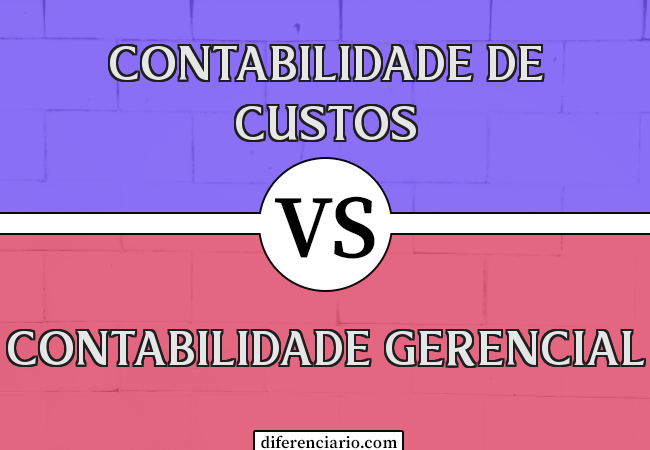 Diferença entre Contabilidade de Custos e Contabilidade Gerencial