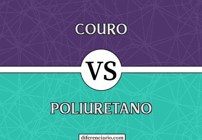 Diferença entre couro e poliuretano