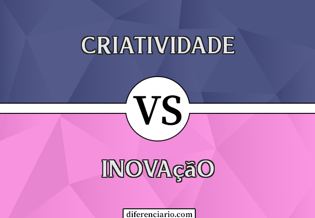 Diferença entre criatividade e inovação