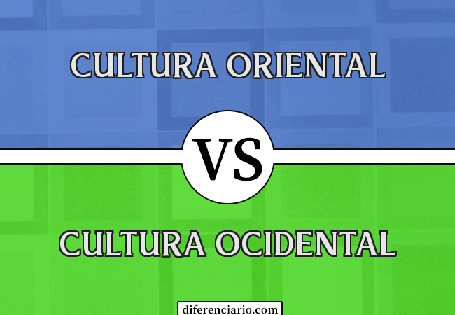 Diferença entre cultura oriental e cultura ocidental