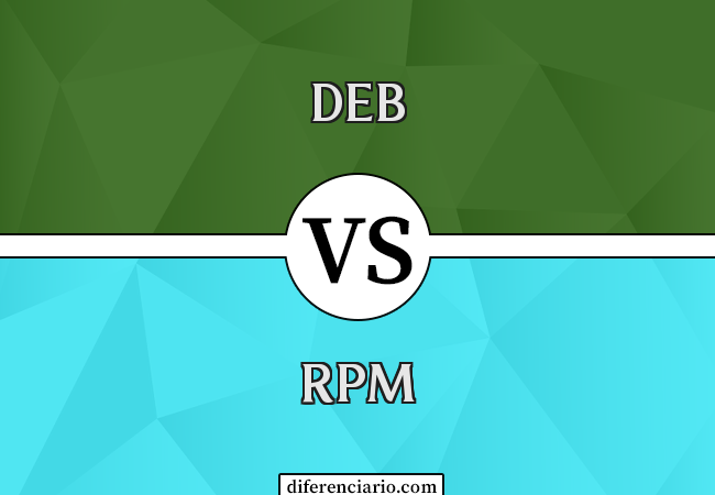 Diferença entre DEB e RPM