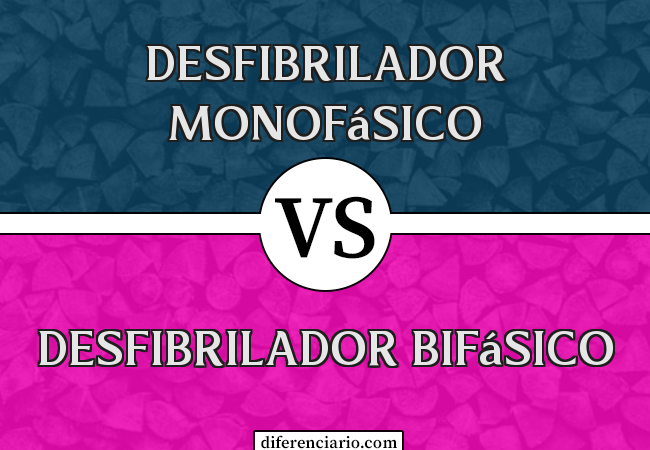 Diferença entre desfibrilador monofásico e desfibrilador bifásico