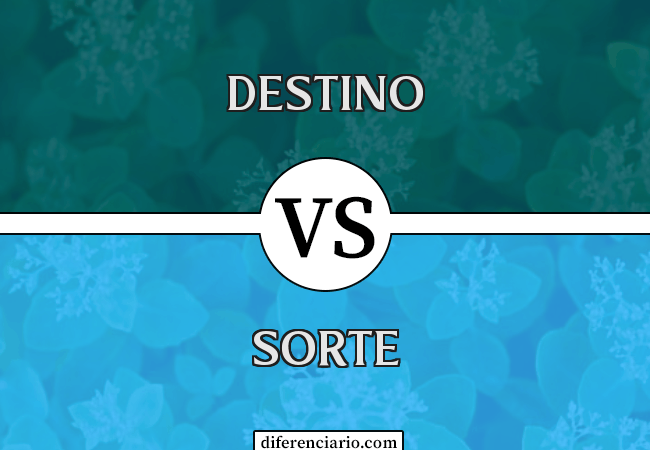 Diferença entre destino e sorte