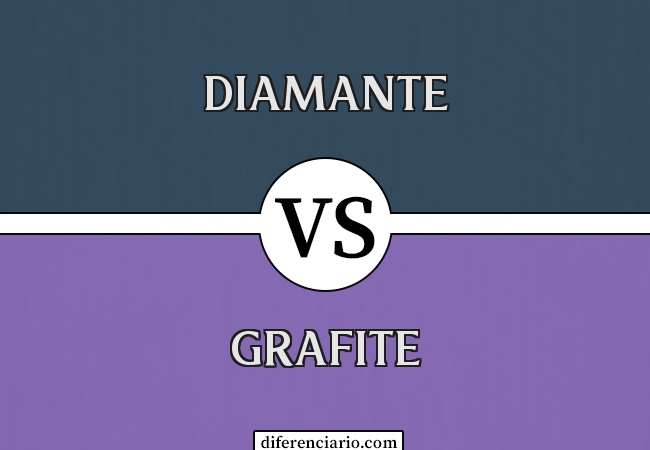 Diferença entre diamante e grafite