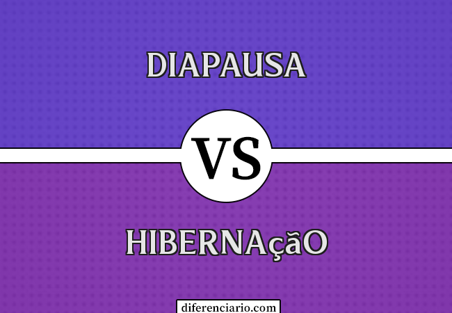 Diferença entre Diapausa e Hibernação