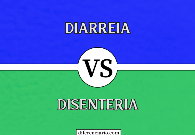 Diferença entre diarreia e disenteria