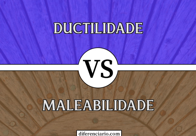 Diferença entre Ductilidade e Maleabilidade