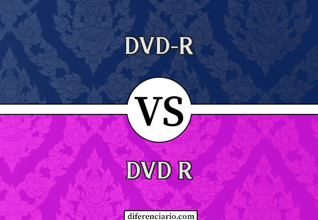 Diferença entre DVD-R e DVD+R