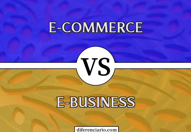 Diferença entre e commerce e e business