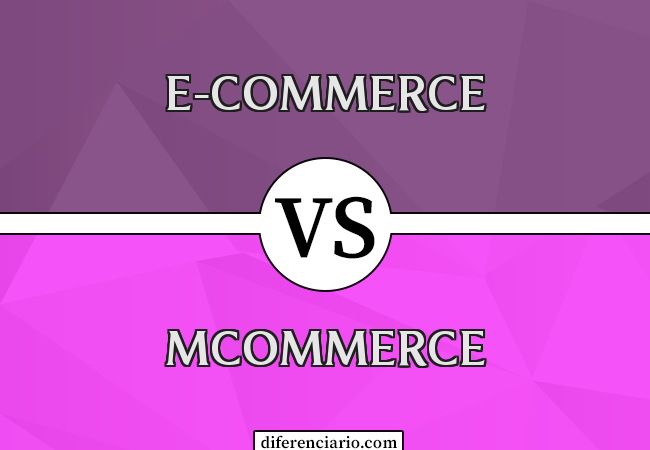 Diferença entre e-commerce e mCommerce