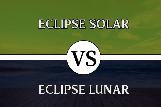 Diferença entre Eclipse Solar e Eclipse Lunar