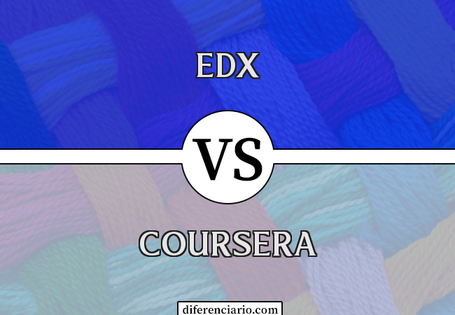 Diferença entre Edx e Coursera