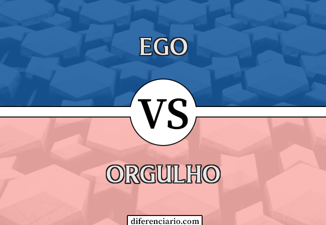 Diferença entre ego e orgulho