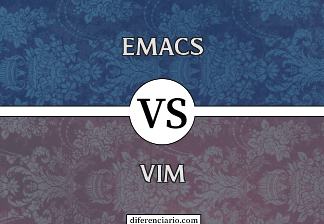 Diferença entre Emacs e Vim