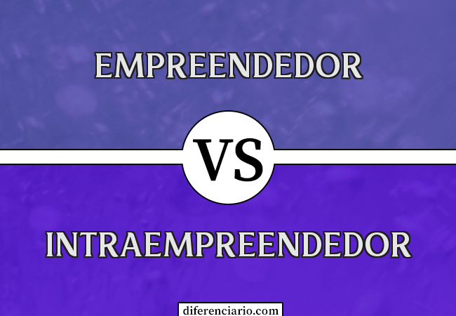 Diferença entre empreendedor e intraempreendedor