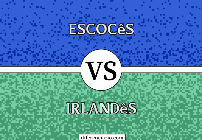 Diferença entre escocês e irlandês