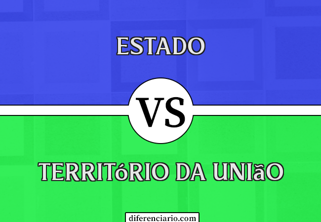 Diferença entre Estado e Território da União