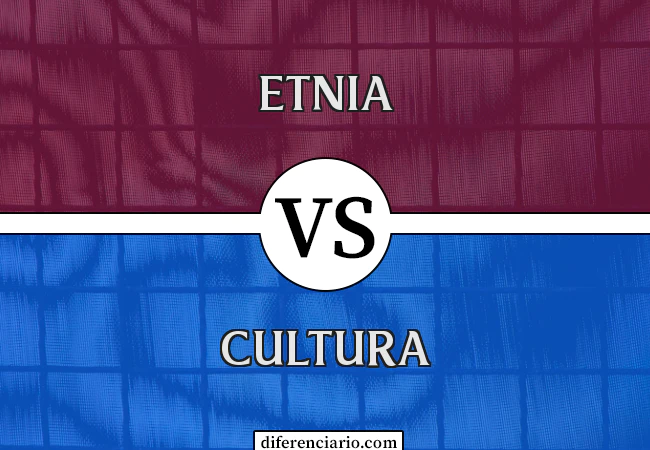 Diferença entre etnia e cultura