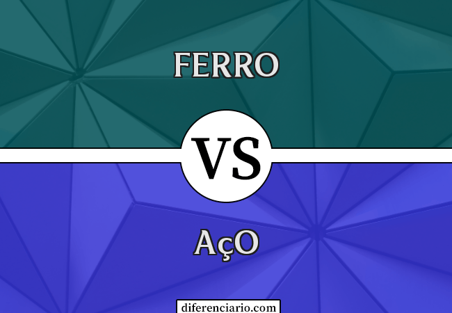 Diferença entre ferro e aço