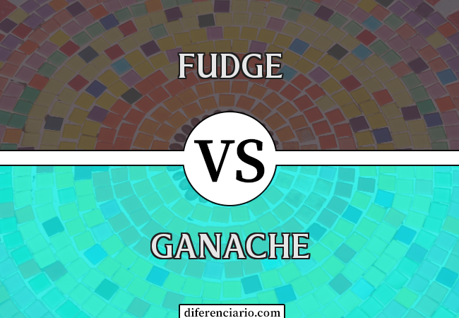 Diferença entre Fudge e Ganache