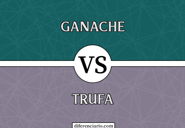 Diferença entre ganache e trufa