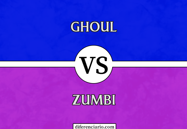 Diferença entre Ghoul e Zumbi