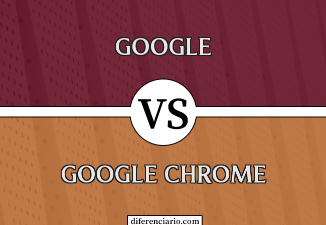 Diferença entre Google e Google Chrome