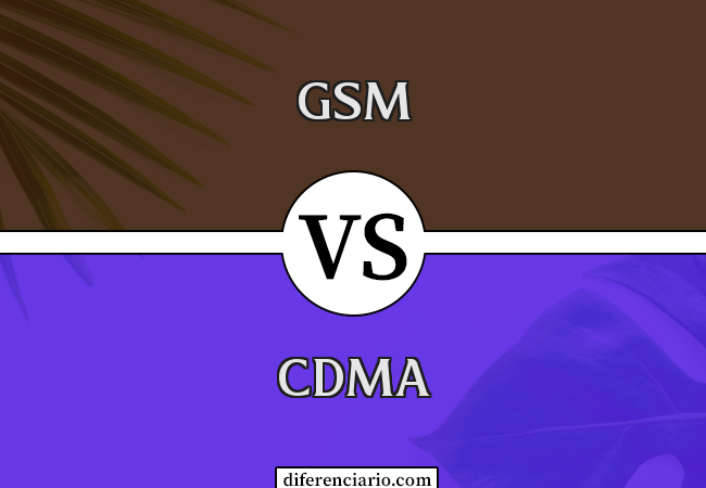 Diferença entre GSM e CDMA