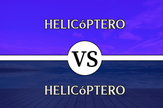 Diferença entre Helicóptero e Helicóptero