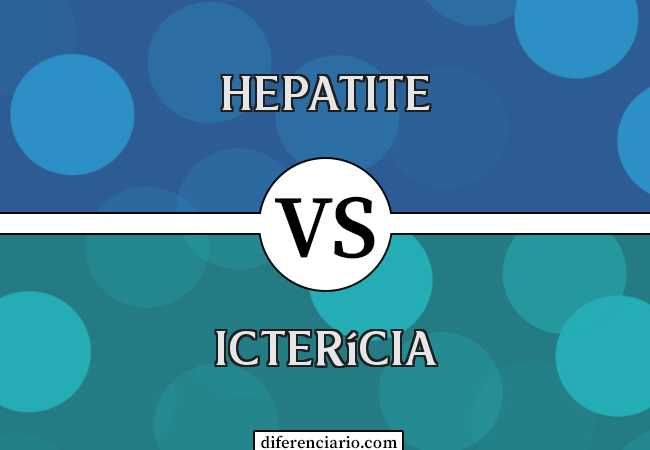 Diferença entre hepatite e icterícia