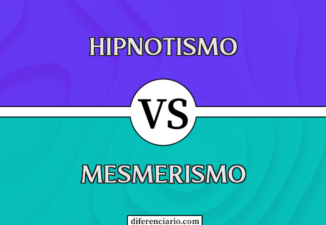 Diferença entre hipnotismo e mesmerismo
