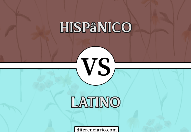 Diferença entre hispânico e latino