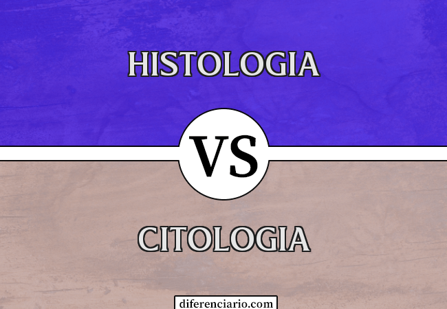 Diferença entre Histologia e Citologia