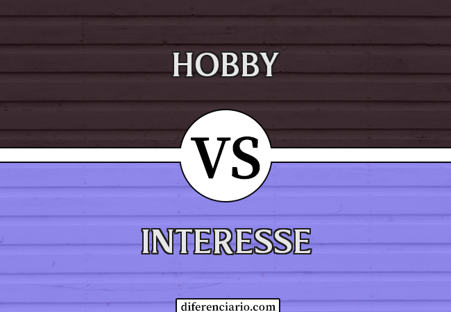 Diferença entre hobby e interesse