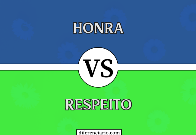 Diferença entre Honra e Respeito