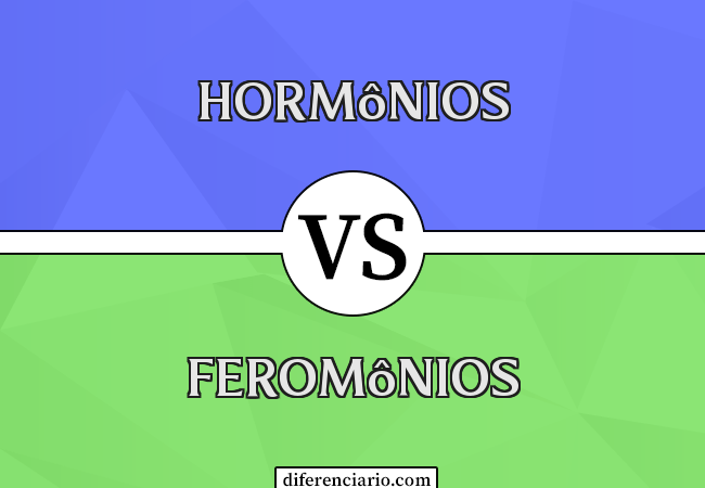 Diferença entre Hormônios e Feromônios