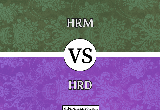 Diferença entre HRM e HRD