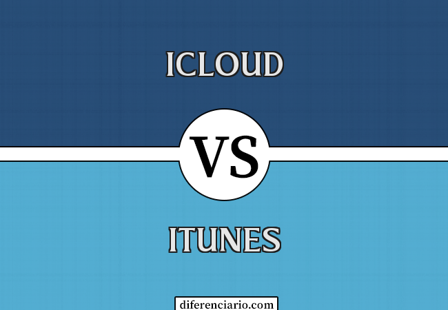 Diferença entre iCloud e iTunes