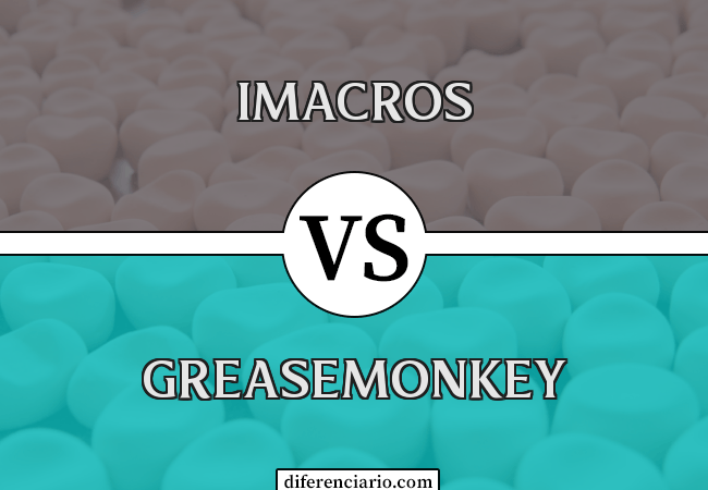 Diferença entre iMacros e Greasemonkey