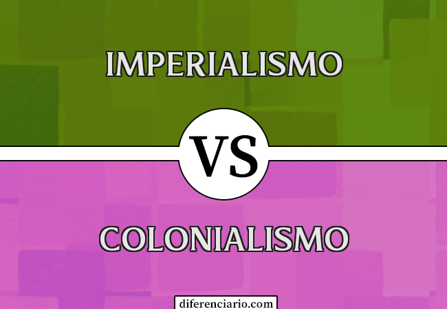 Diferença entre imperialismo e colonialismo