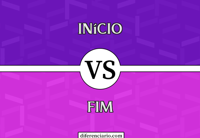 Diferença entre início e fim