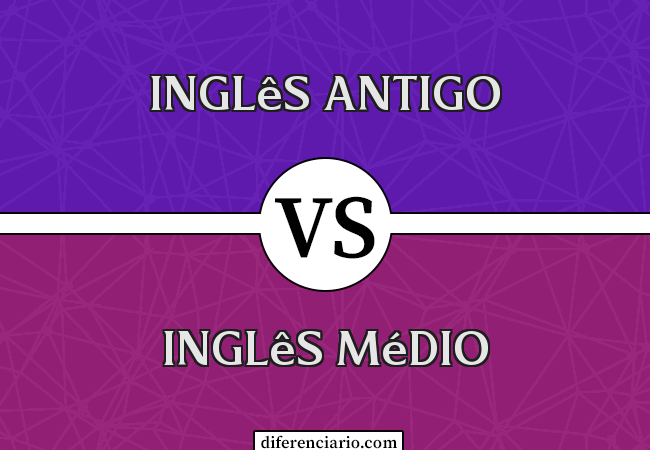 Diferença entre inglês antigo e inglês médio