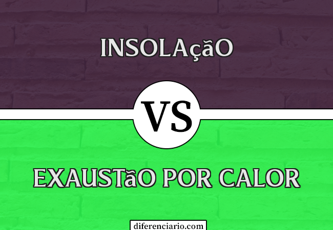 Diferença entre Insolação e Exaustão por Calor