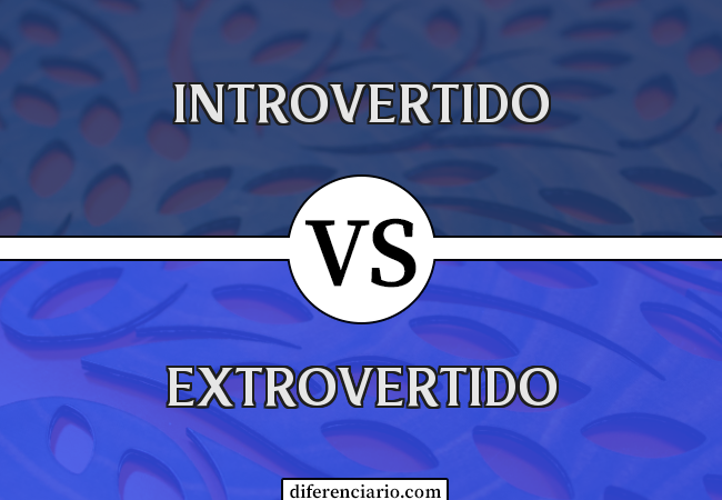 Diferença entre introvertido e extrovertido