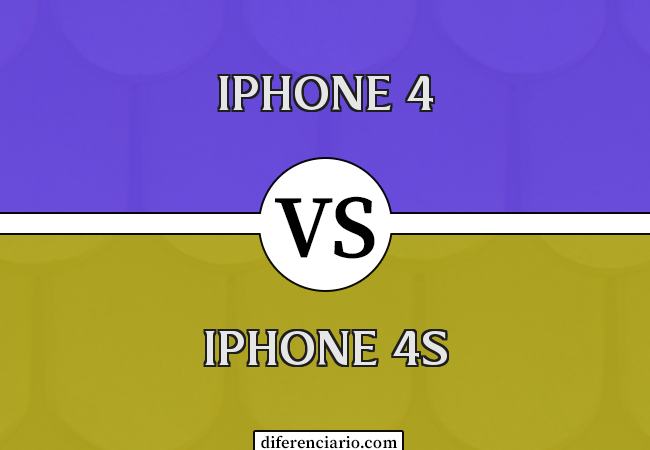 Diferença entre iPhone 4 e iPhone 4S