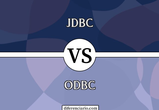 Diferença entre JDBC e ODBC