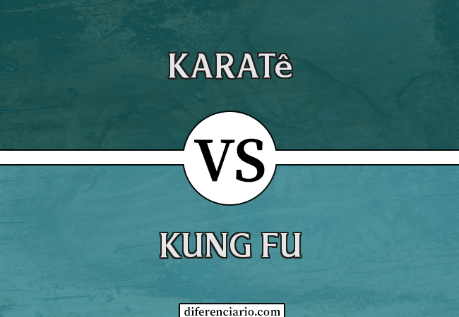 Diferença entre Karatê e Kung Fu