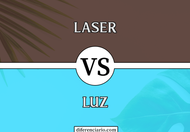 Diferença entre Laser e Luz