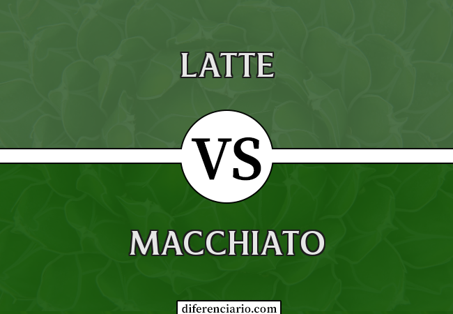 Diferença entre Latte e Macchiato