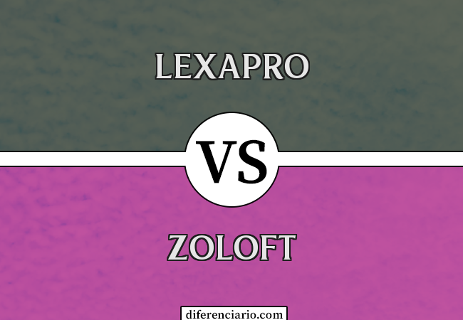 Diferença entre Lexapro e Zoloft
